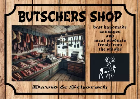 Geschaeftsschilder Tuerschilder EingangFirma BUTSCHERS SHOP Bild