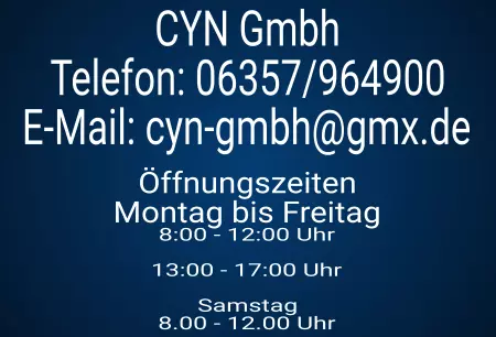Geschaeftsschilder Tuerschilder EingangFirma CYN Gmbh Bild