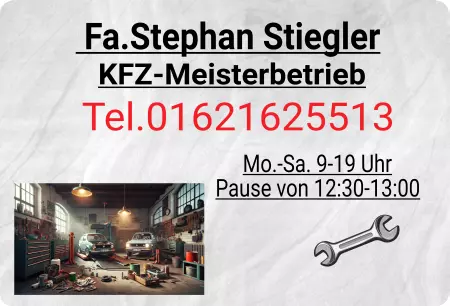Geschaeftsschilder Tuerschilder EingangFirma Fa. Stephan Stiegler Bild
