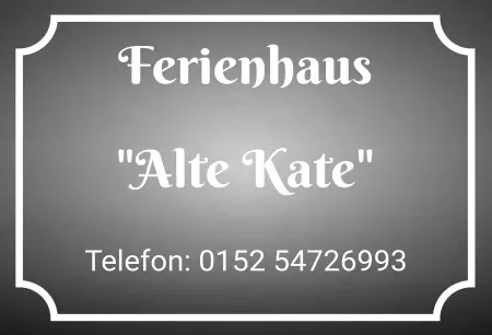 Geschaeftsschilder Tuerschilder EingangFirma Ferienhaus Alte Kate Bild