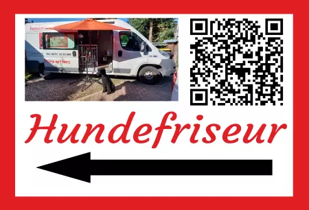 Geschaeftsschilder Tuerschilder EingangFirma Hundefriseur Bild