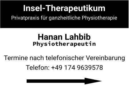 Geschaeftsschilder Tuerschilder EingangFirma Insel-Therapeutikum Bild