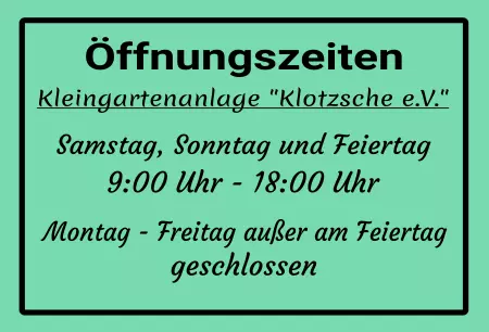 Geschaeftsschilder Tuerschilder EingangFirma Kleingartenanlage 