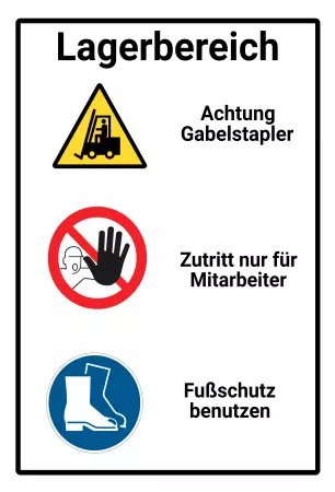 Geschaeftsschilder Tuerschilder Eingang Firma Lagerbereich Bild