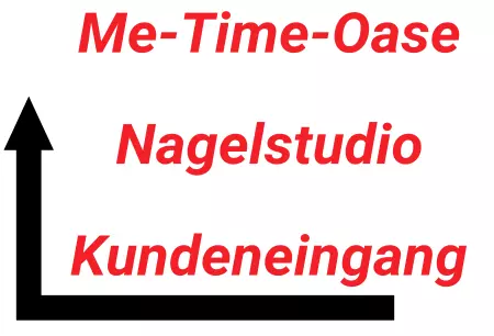 Geschaeftsschilder Tuerschilder Eingang Firma Me-Time-Oase Bild