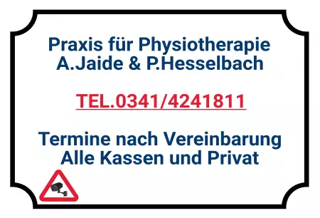 Geschaeftsschilder Tuerschilder EingangFirma Praxis für Physiotherapie Bild