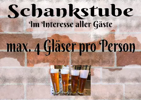 Geschaeftsschilder Tuerschilder Eingang Firma Schankstube Bild