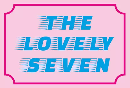 Geschaeftsschilder Tuerschilder EingangFirma THE LOVELY SEVEN Bild