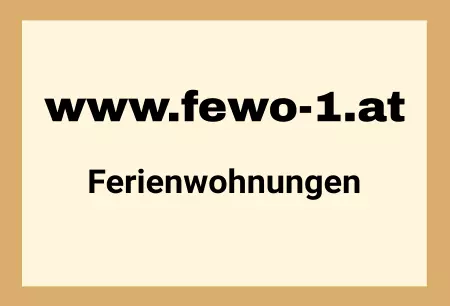 Geschaeftsschilder Tuerschilder EingangFirma www.fewo-1.at - Ferienwohnungen Bild